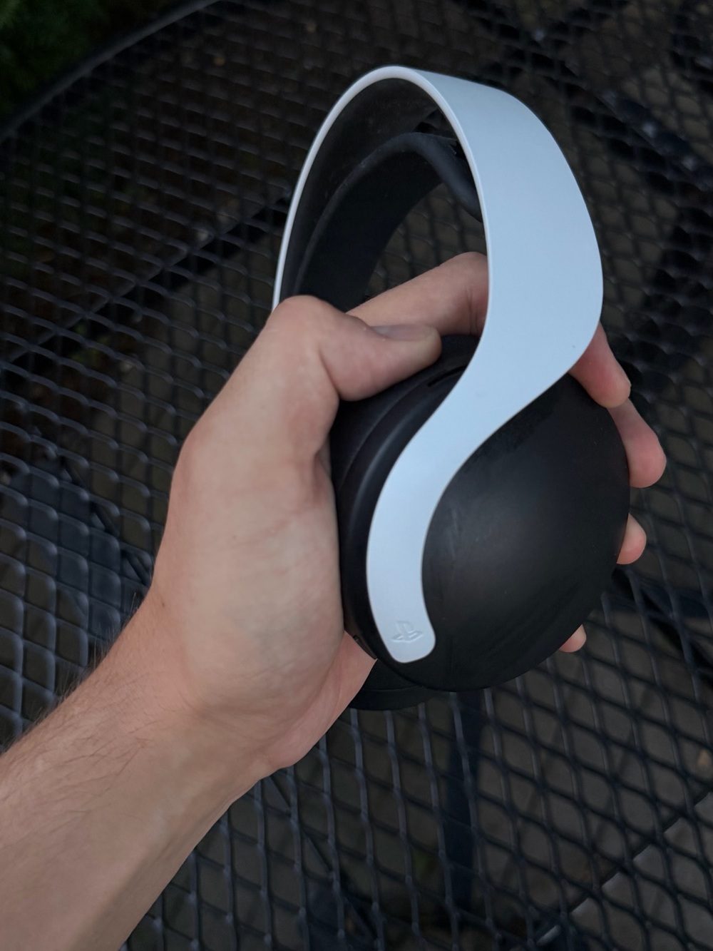 Sony PlayStation Over-Ear Headphones — Black and White